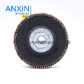 Vsm Ceramic 4.5" Stainless Steel Polishing Factory Sale Abrasive Flap Disc with Metal Screw